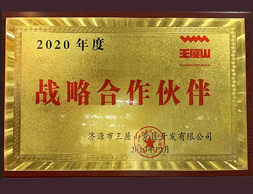 王屋山——战略合作伙伴